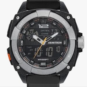 Armitron Men's watch with Resin Strap.